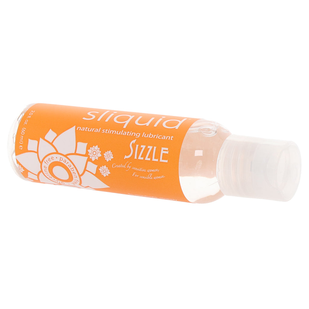 Sizzle Natural Stimulating Lubricant in 2oz/60ml Lubes and Lotions > Stimulating Lubricants - Tophatter Daily Deals