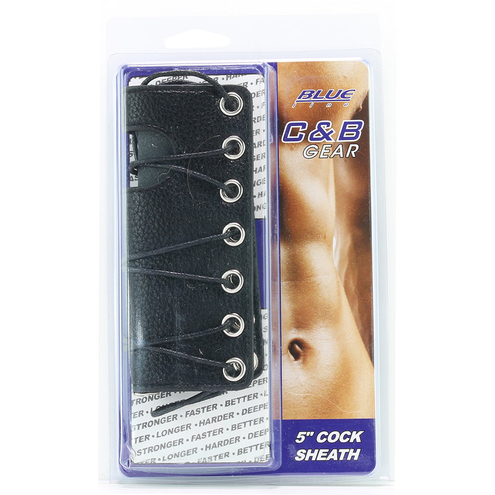 Blue Line 5 Inch Cock Sheath - Tophatter's Adult Sex Toys Online Bondage and Fetish > Cock and Ball Devices - Tophatter Daily Deals