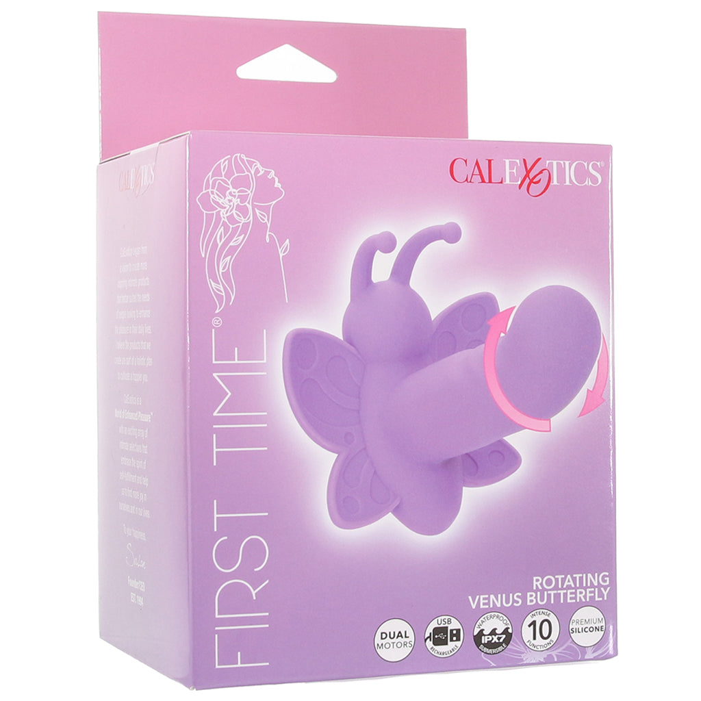 First Time Rotating Venus Butterfly Vibe - Tophatter's Adult Sex Toys Online Vibrators > Wearable & Panty Vibrators - Tophatter Daily Deals