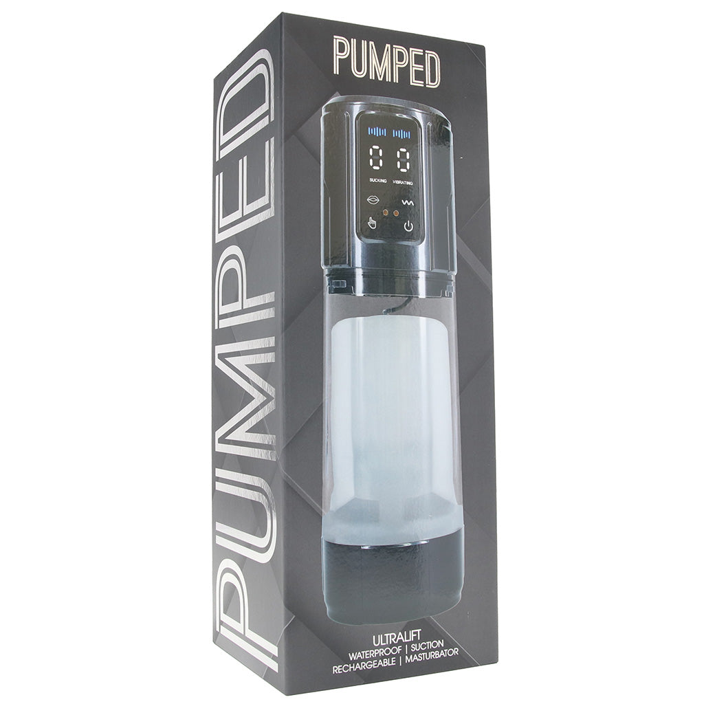 Pumped UltraLift Waterproof Masturbator - Tophatter's Adult Sex Toys Online Male Masturbators > Auto Strokers - Tophatter Daily Deals