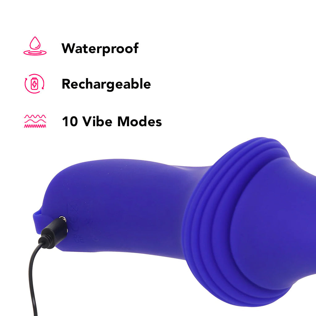 Overdrive Ridged Thruster Sex Machine Vibrators > G-Spot Vibrators - Tophatter Daily Deals