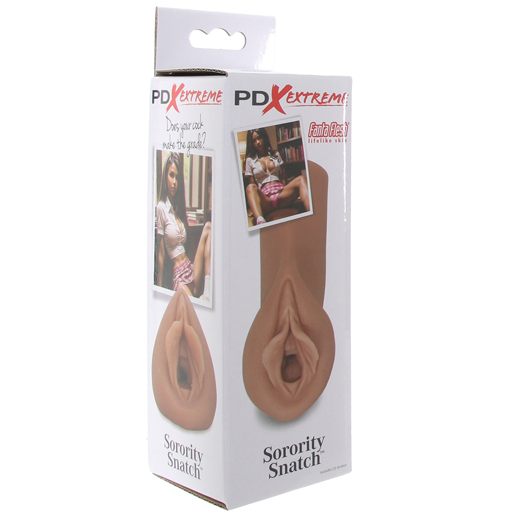 PDX Extreme Sorority Snatch Stroker in Brown Male Masturbators > Pocket Strokers - Tophatter Daily Deals
