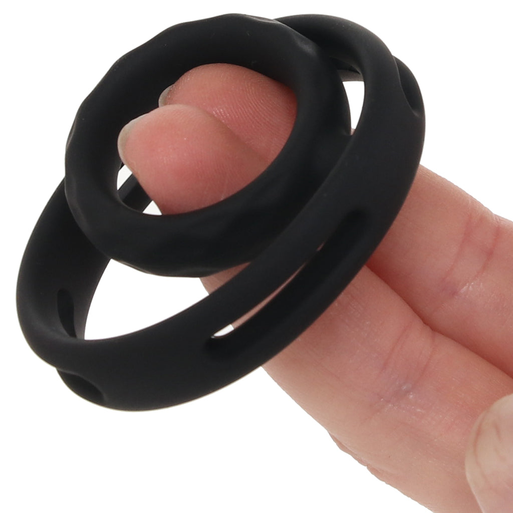 LEVELZ Classic Grooved Cock & Ball Ring Cock Rings - Tophatter Daily Deals