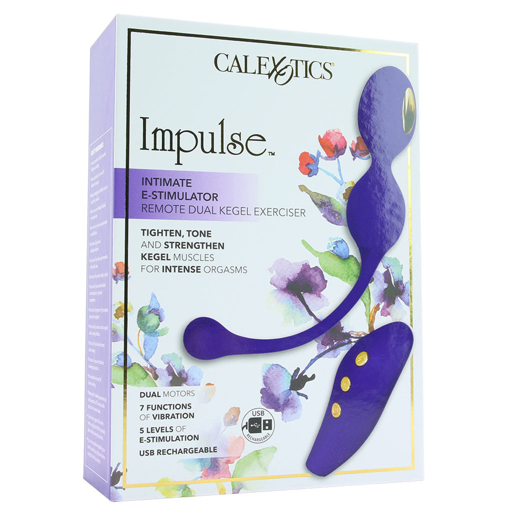 Impulse Intimate E-Stim Remote Dual Kegel Exerciser Kegel, Ben Wa and Pelvic Health Tools - Tophatter Daily Deals