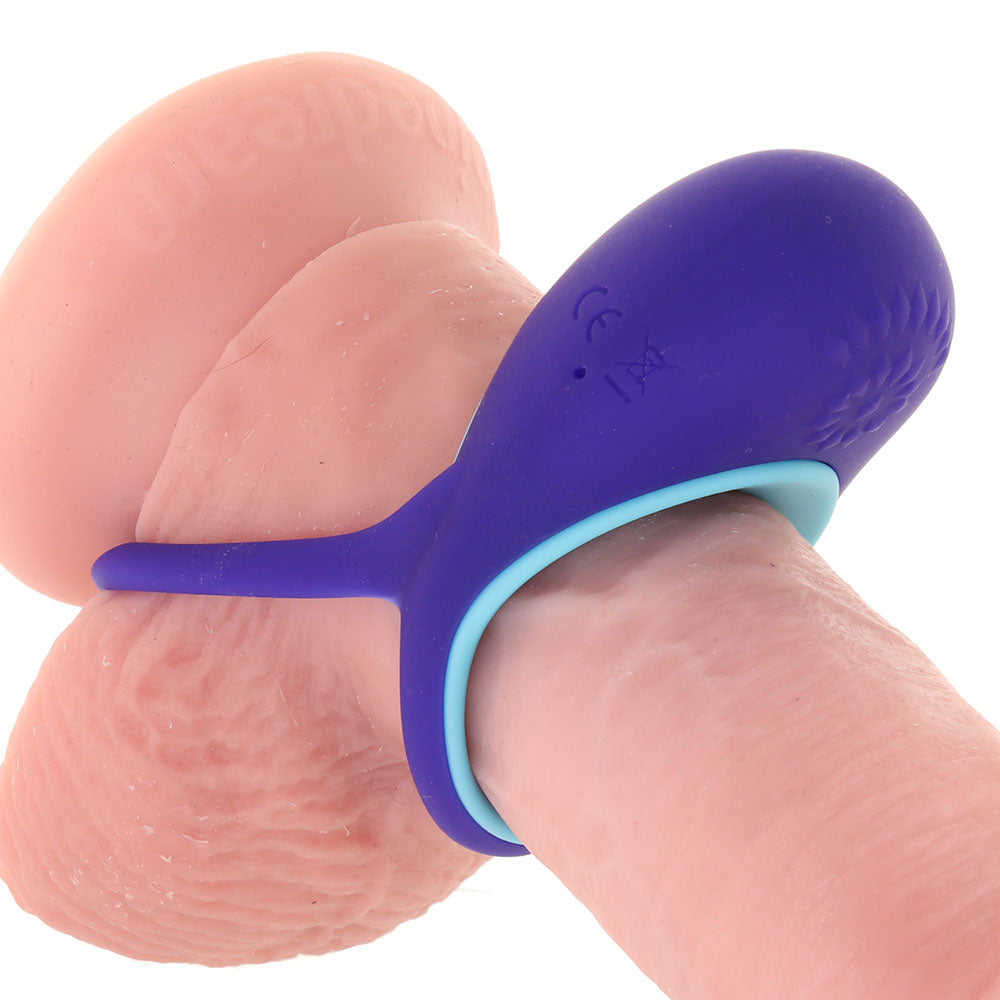 Link Up Alpha Vibrating Cock Ring Set Cock Rings - Tophatter Daily Deals