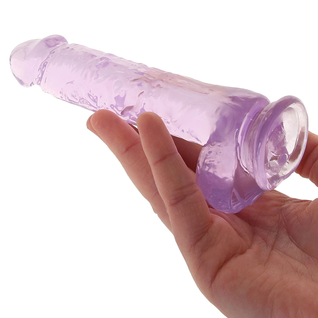 Naturally Yours 6 Inch Crystalline Dildo in Amethyst - Tophatter's Adult Products Dildo Sex Toys > Realistic Dildos - Tophatter Daily Deals