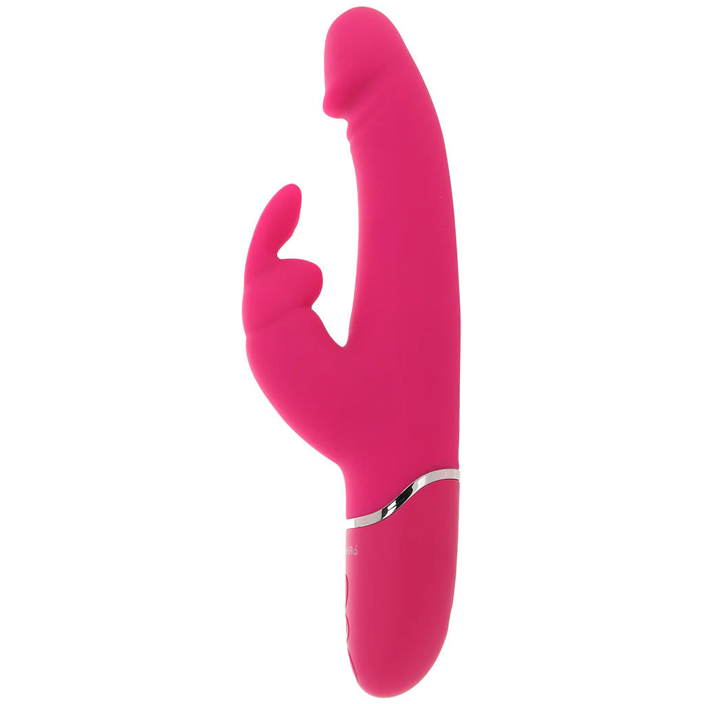 PinkCherry Warming Realistic Rabbit Vibe in Pink Vibrators > Rabbit Vibrators - Tophatter Daily Deals