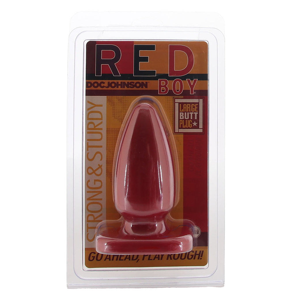 Red Boy Large Butt Plug - Tophatter's Adult Products Anal Sex Toys > Butt Plugs - Tophatter Daily Deals