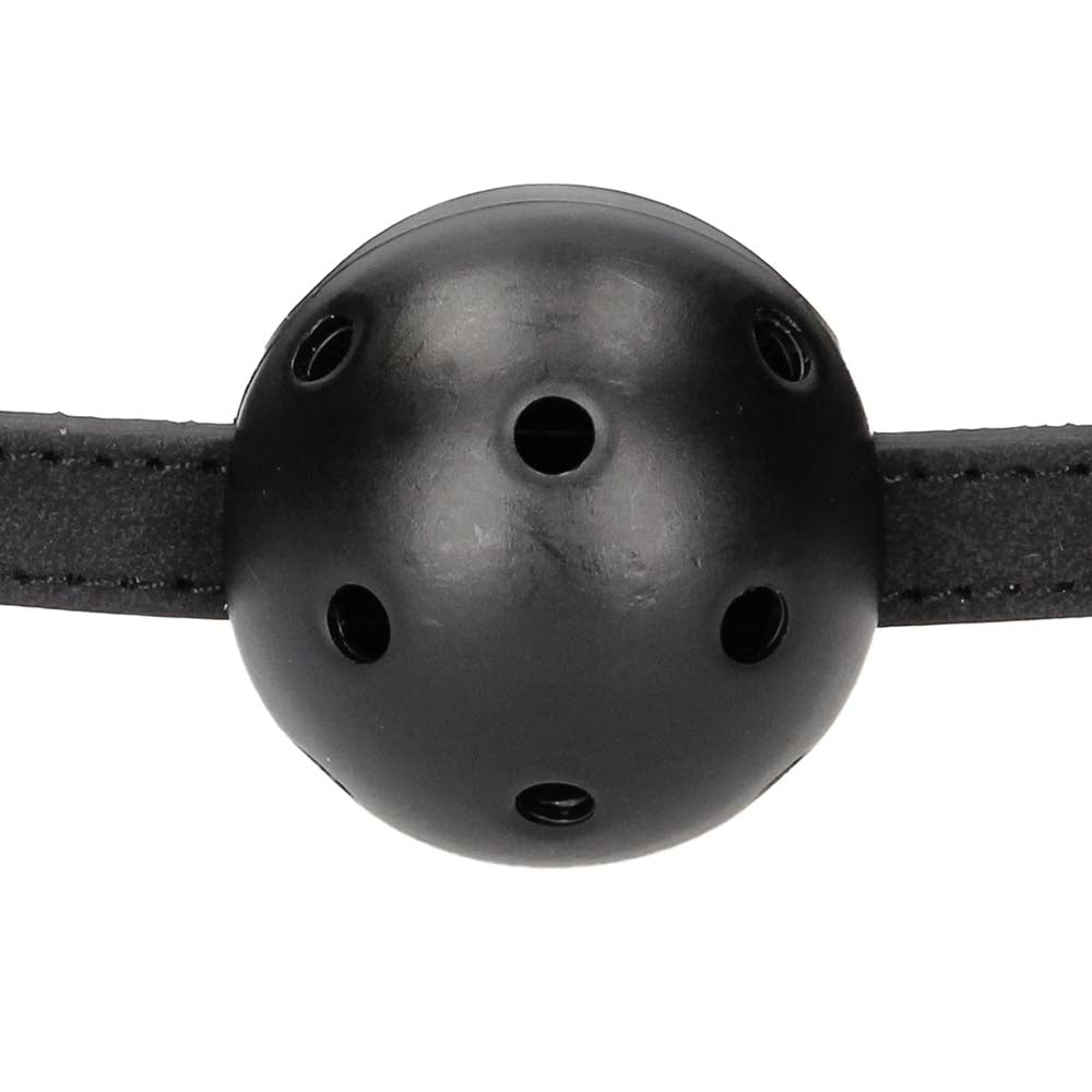 Ouch! Breathable Ball Gag with Diamond Studded Straps Bondage and Fetish > Ball Gags & Mouth Restraints - Tophatter Daily Deals