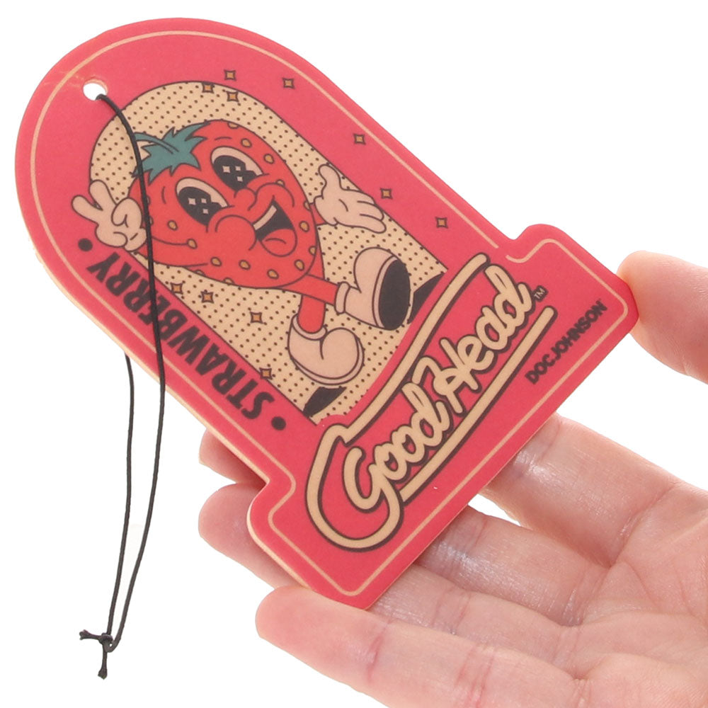 GoodHead Air Freshener in Strawberry - Tophatter's Adult Sex Toys Online Novelties 'n Parties - Tophatter Daily Deals