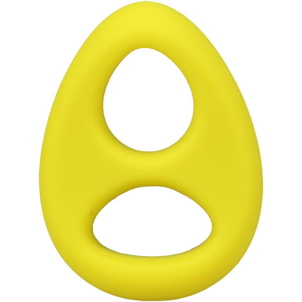 Rock Solid The Code C-Ring and Bandana Set in Yellow Cock Rings - Tophatter Daily Deals