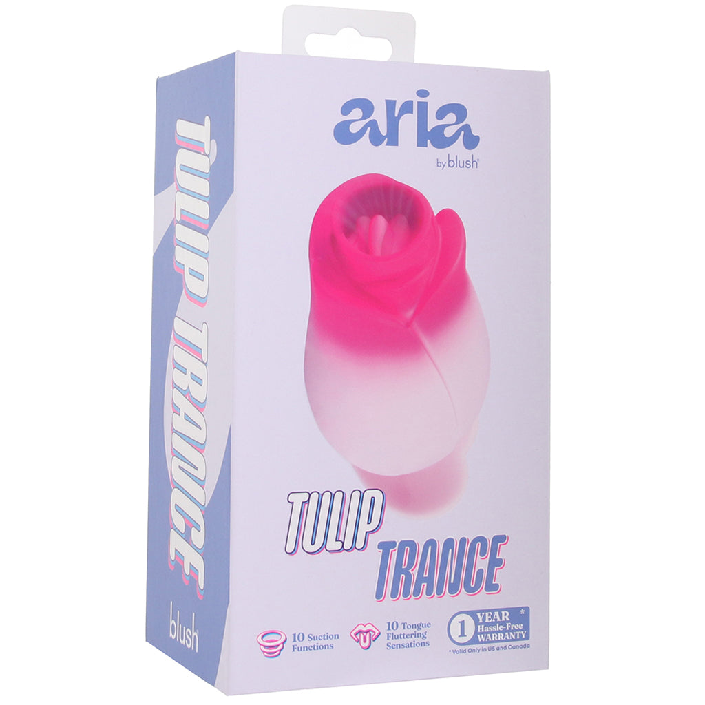 Aria Tulip Trance Flickering Vibe - Tophatter's Adult Sex Toys Online Vibrators > Clitoral Stimulators - Tophatter Daily Deals