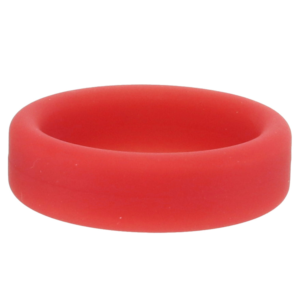 Soft Silicone C-Ring in Red - Tophatter's Adult Products Cock Rings - Tophatter Daily Deals