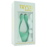 Tryst V2. Multi-Erogenous Silicone Vibe in Mint Vibrators > Clitoral Stimulators - Tophatter Daily Deals