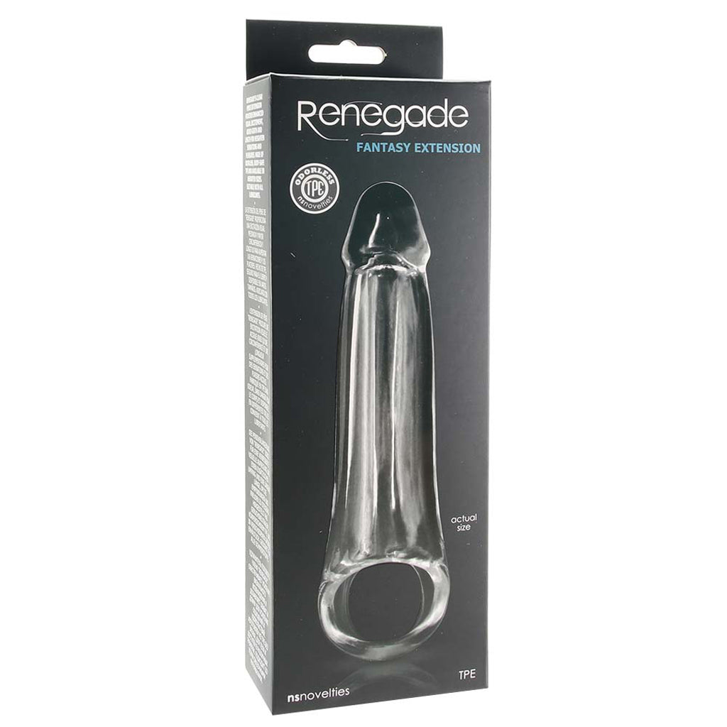 Renegade Small Fantasy Extension in Clear - Tophatter's Adult Products Male Enhancement > Extenders and Sleeves - Tophatter Daily Deals