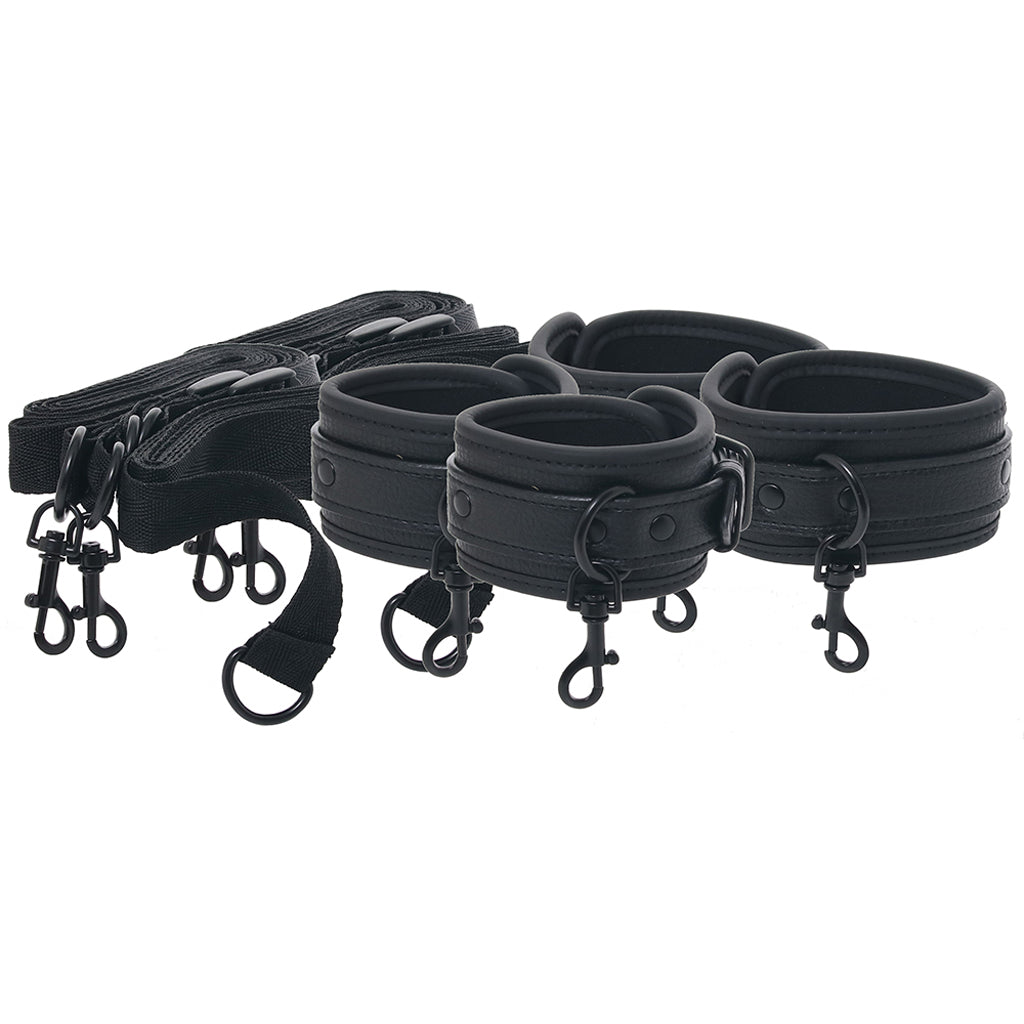 Nocturnal Collection Bed Restraints - Tophatter's Adult Products Bondage and Fetish > Restraints - Tophatter Daily Deals