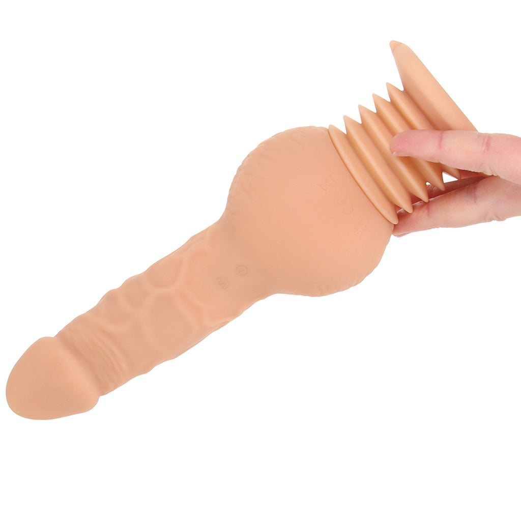 Master Series Passion Pounder Thrusting Vibe - Tophatter's Vibrator Deals Online Vibrators > Realistic Vibrator Dildos - Tophatter Daily Deals