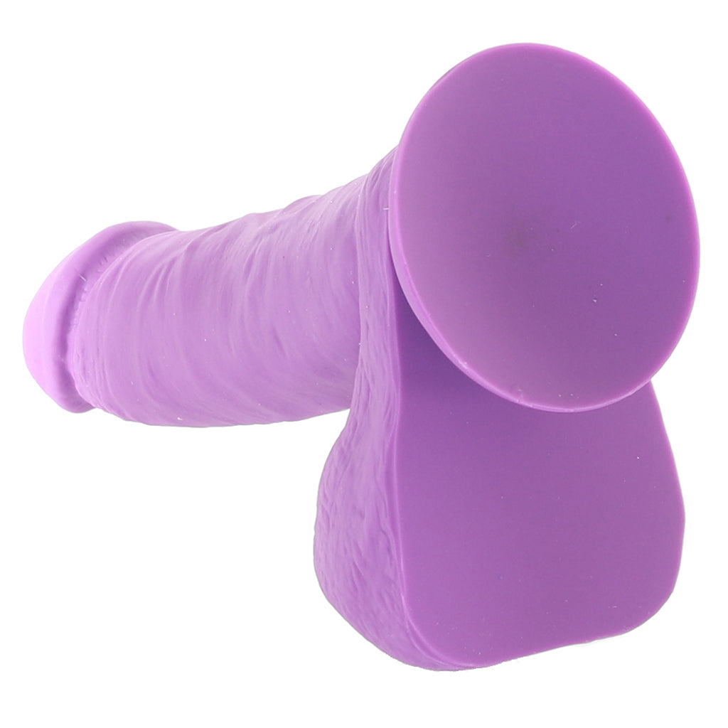 Neo Elite 8 Inch Silicone Dual Density Cock in Purple Dildo Sex Toys > Realistic Dildos - Tophatter Daily Deals