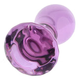 Crystal Glass Gem Plug in Purple Anal Sex Toys > Butt Plugs - Tophatter Daily Deals