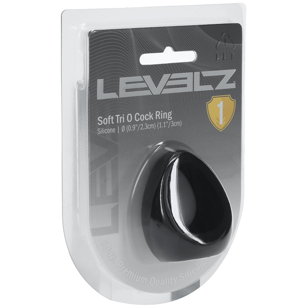 LEVELZ Soft Tri O Cock Ring Cock Rings - Tophatter Daily Deals