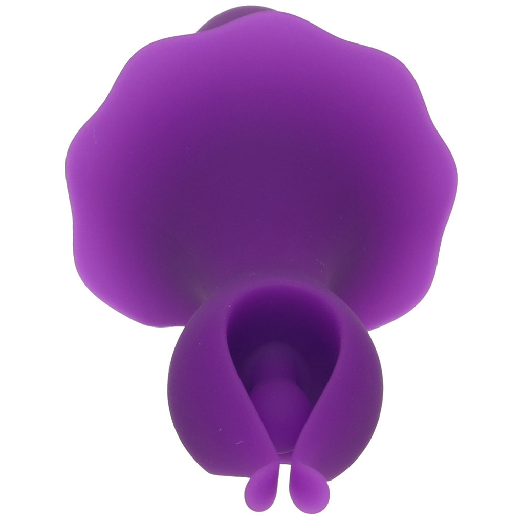 Sienna Fluttering Silicone Vibe in Purple - Tophatter's Vibrator Deals Online Vibrators > Clitoral Stimulators - Tophatter Daily Deals