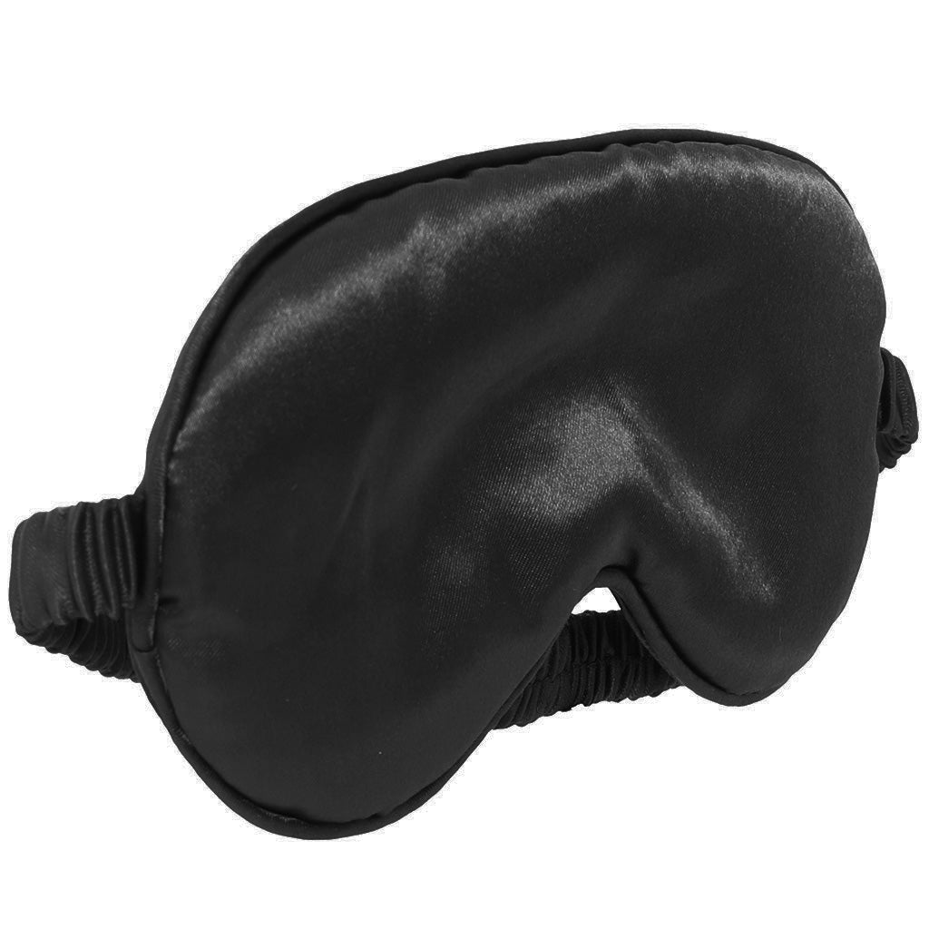 Ouch! Satin Blindfold in Black Bondage and Fetish > Pleasure Masks and Dress Up Play - Tophatter Daily Deals