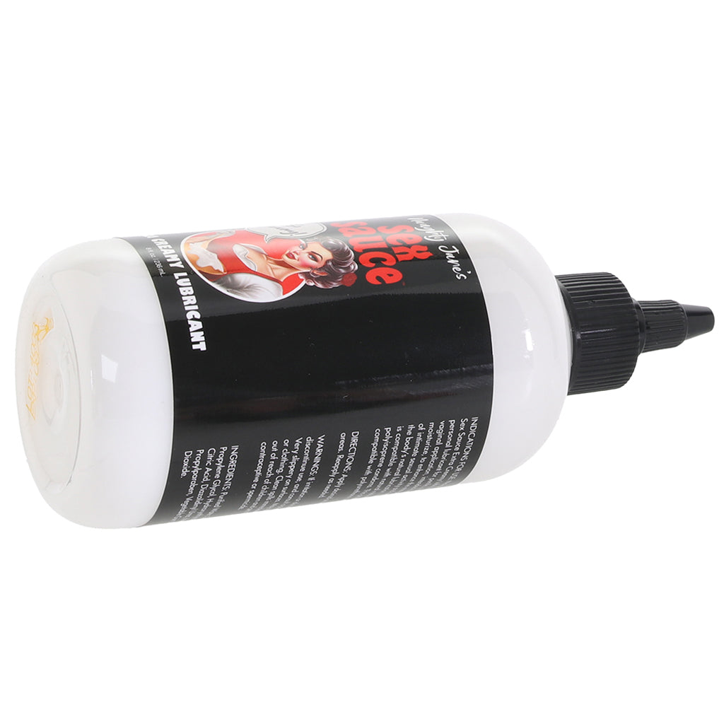 Naughty Jane's Sex Sauce Extra Creamy Lubricant in 8oz/236m - Tophatter's Adult Products Lubes and Lotions > Water Based Sex Lubes - Tophatter Daily Deals