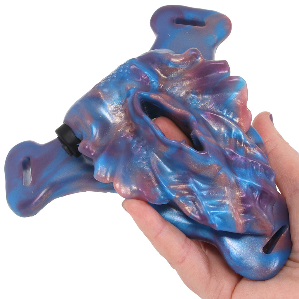 Creature Cocks Siren Snatch Silicone Strap-On Vibe Vibrators > Strap-On & Wearable - Tophatter Daily Deals