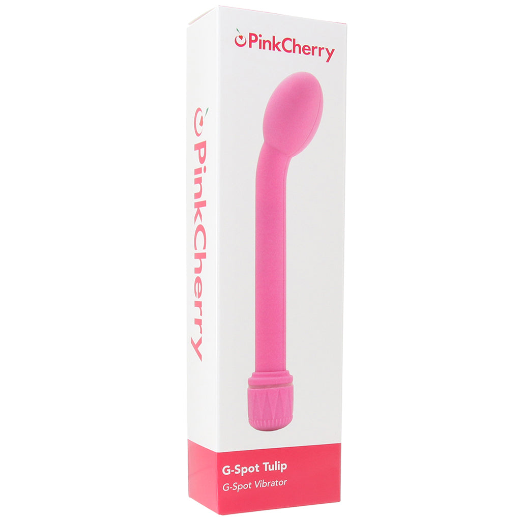 PinkCherry G-Spot Tulip Vibrator in Pink - Tophatter's Vibrator Deals Online Vibrators > G-Spot Vibrators - Tophatter Daily Deals