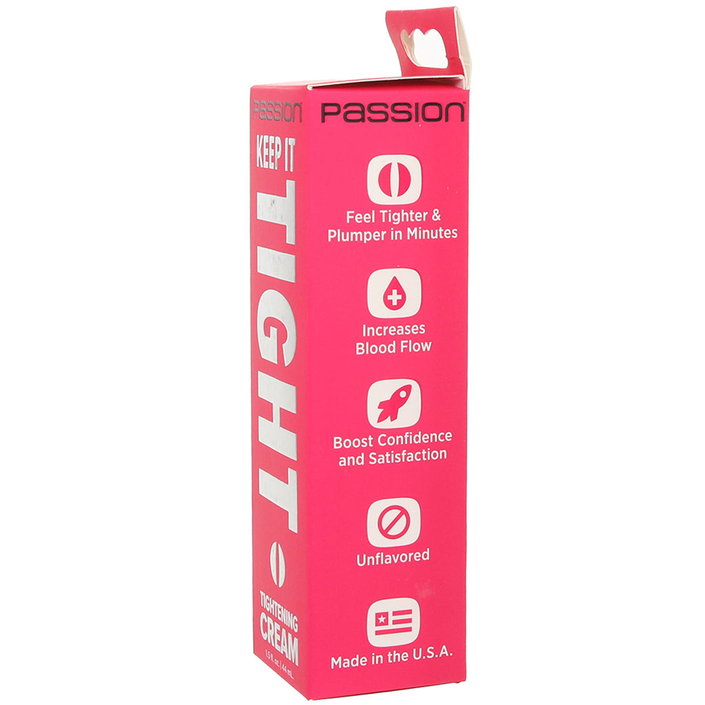 Passion Keep It Tight Tightening Cream in 1.5oz/44ml - Tophatter's Adult Sex Toys Online Lubes and Lotions > Female Enhancement - Tophatter Daily Deals