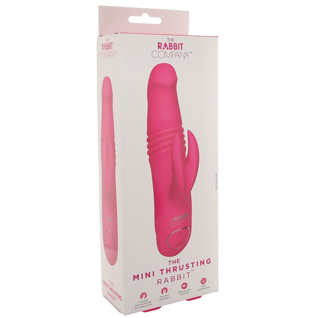 The Mini Thrusting Rabbit Vibe Thrusting Dildos & Vibrators - Tophatter Daily Deals