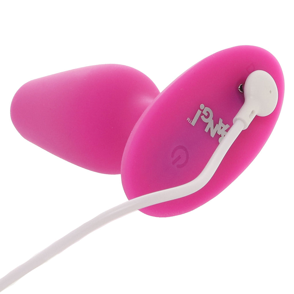 Bang! Vibrating Silicone Butt Plug in Pink Anal Sex Toys > Butt Plugs - Tophatter Daily Deals