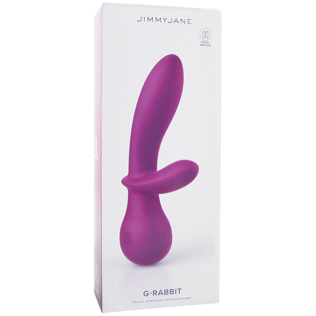 G-Rabbit Flexible Silicone Vibe in Purple Vibrators > Rabbit Vibrators - Tophatter Daily Deals