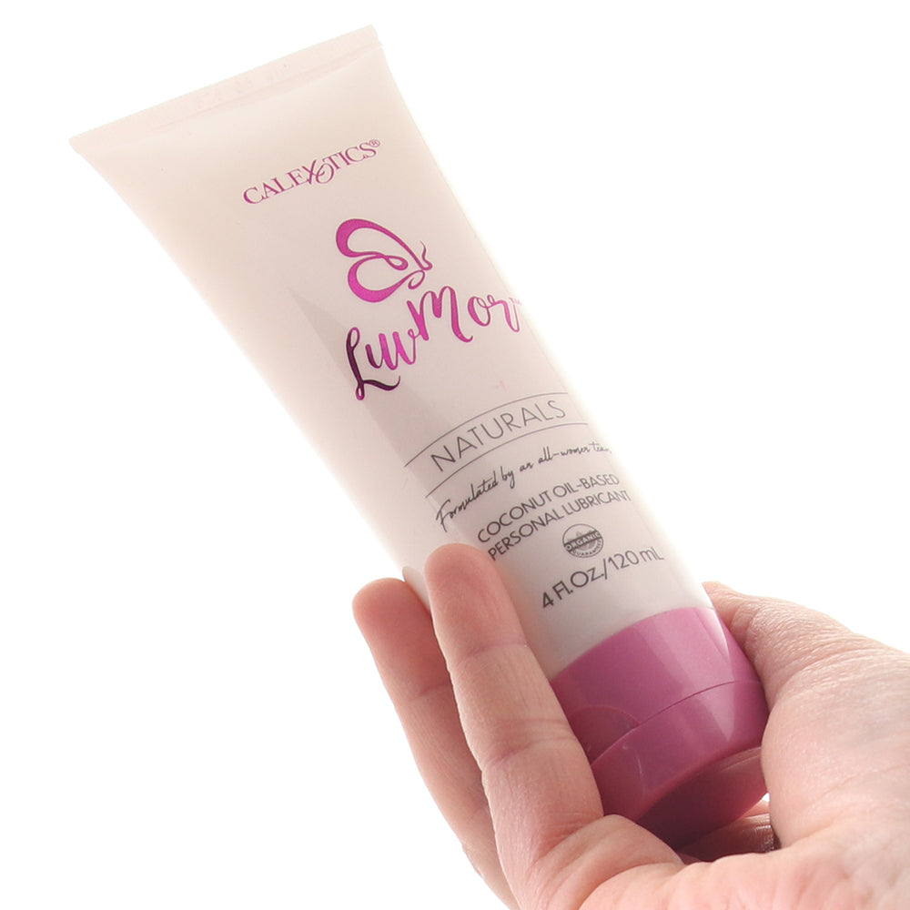LuvMor Naturals Coconut Oil Based Lube in 4oz/120ml - Tophatter's Adult Products Lubes and Lotions > Oil Based Sex Lubes - Tophatter Daily Deals