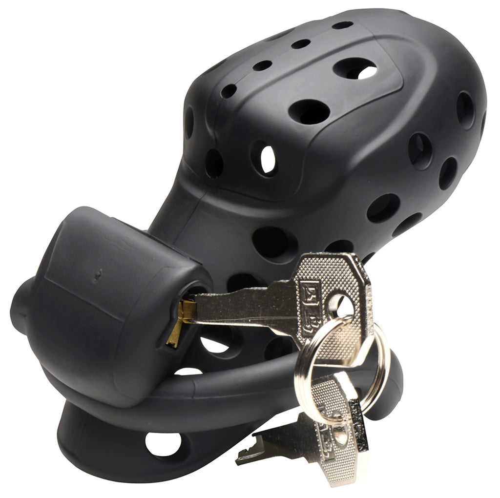 Master Series Lockdown Chastity Cage - Tophatter's Adult Sex Toys Online Bondage and Fetish > Cock and Ball Devices - Tophatter Daily Deals