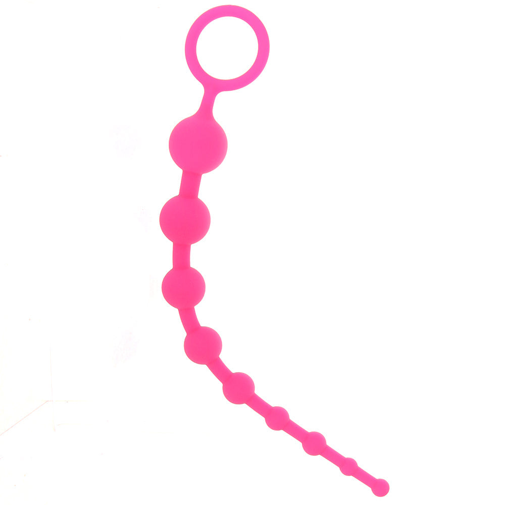 All About Anal Seamless Anal Beads in Pink - Tophatter's Adult Sex Toys Online Anal Sex Toys > Anal Beads - Tophatter Daily Deals