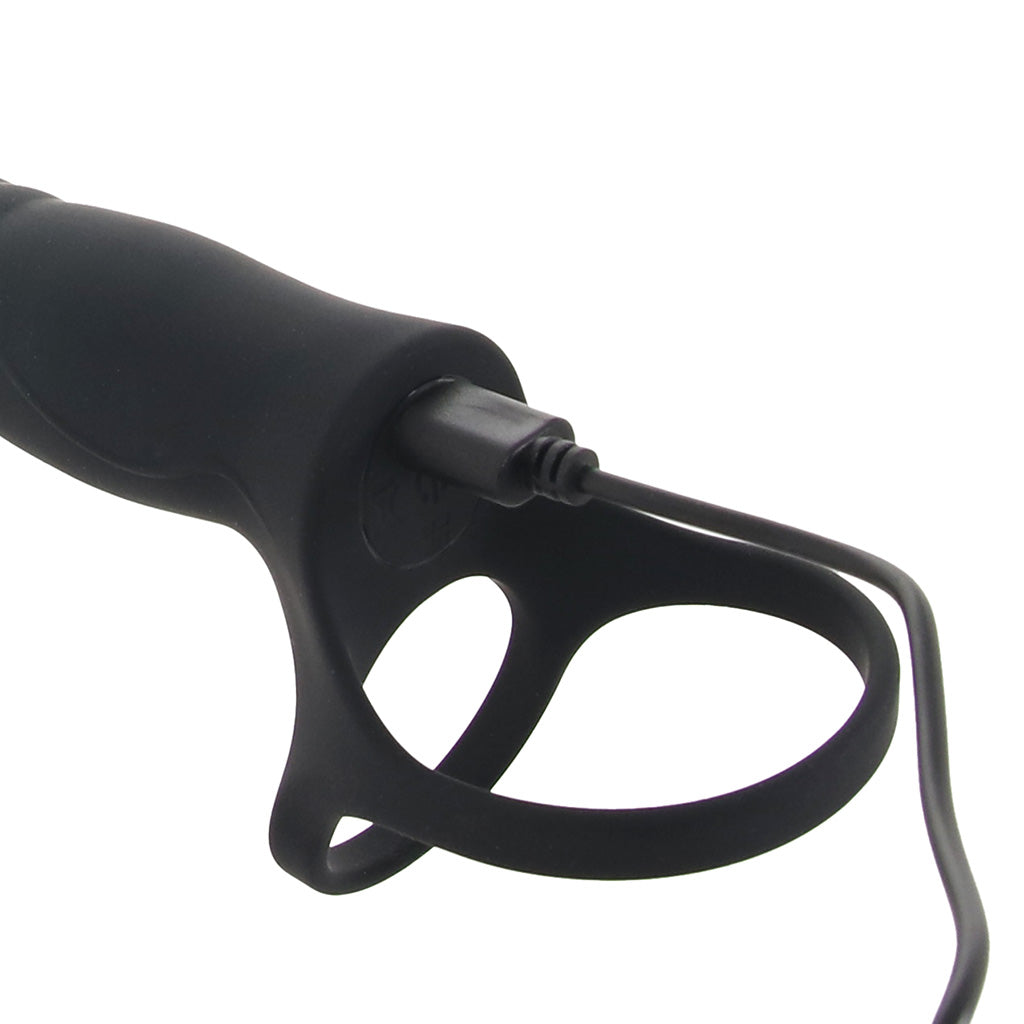 Jock Double Thrust Remote Vibe with C-Ring Anal Sex Toys > Anal Vibrators - Tophatter Daily Deals