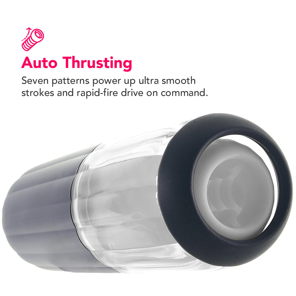 Alex Neo 2 Interactive Thrusting Masturbator in Dark Blue Male Masturbators > Auto Strokers - Tophatter Daily Deals