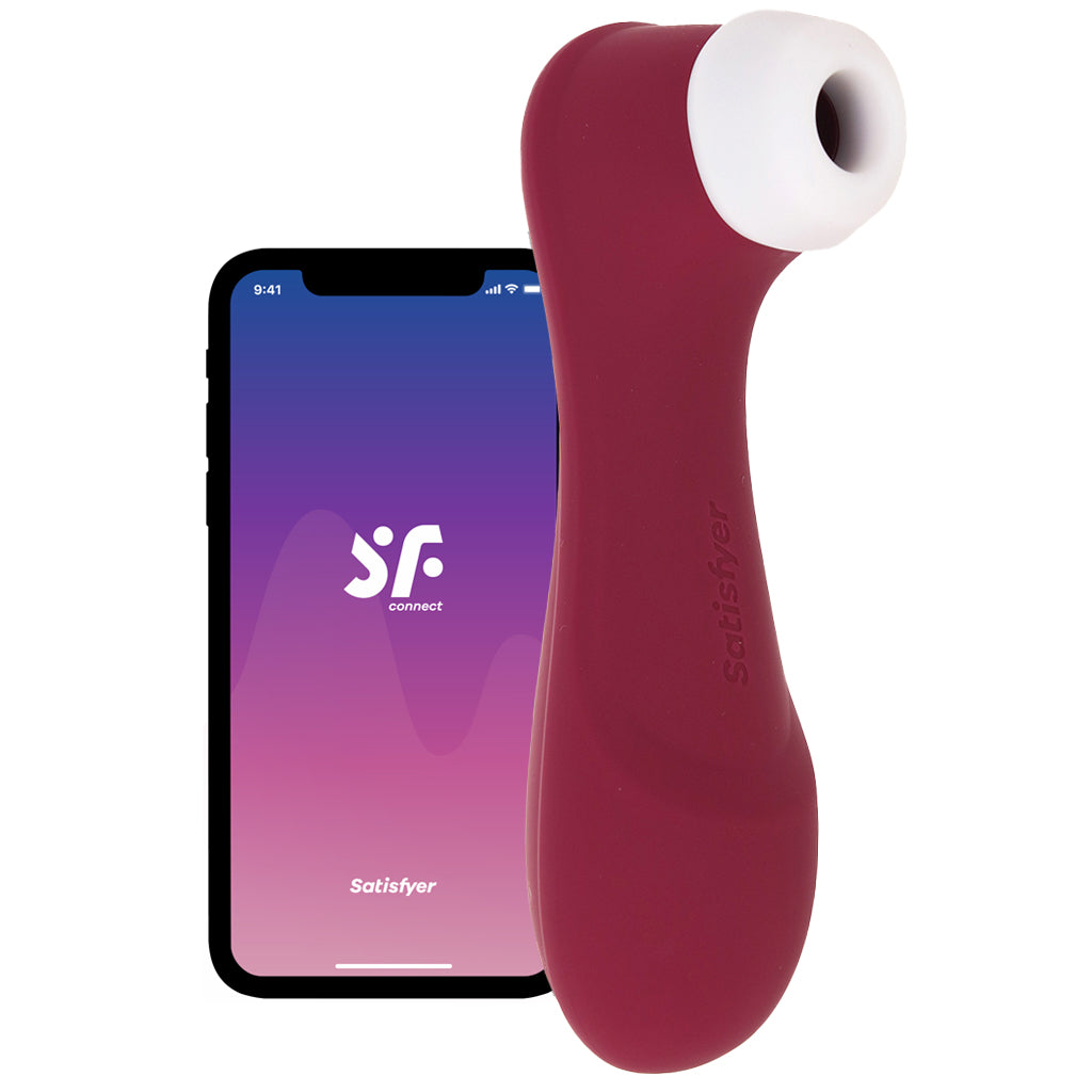 Satisfyer Pro 2 Gen 3 Double Air Pulse App Vibe in Wine Vibrators > Clitoral Stimulators - Tophatter Daily Deals