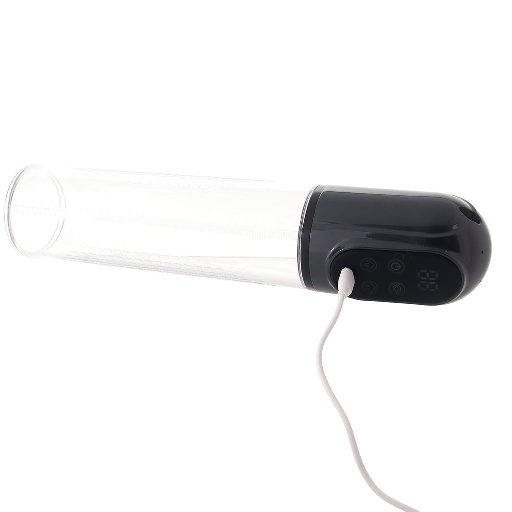 Pumped Engage Penis Pump and Masturbator - Tophatter's Adult Sex Toys Online Male Masturbators > Self-Contained Strokers - Tophatter Daily Deals