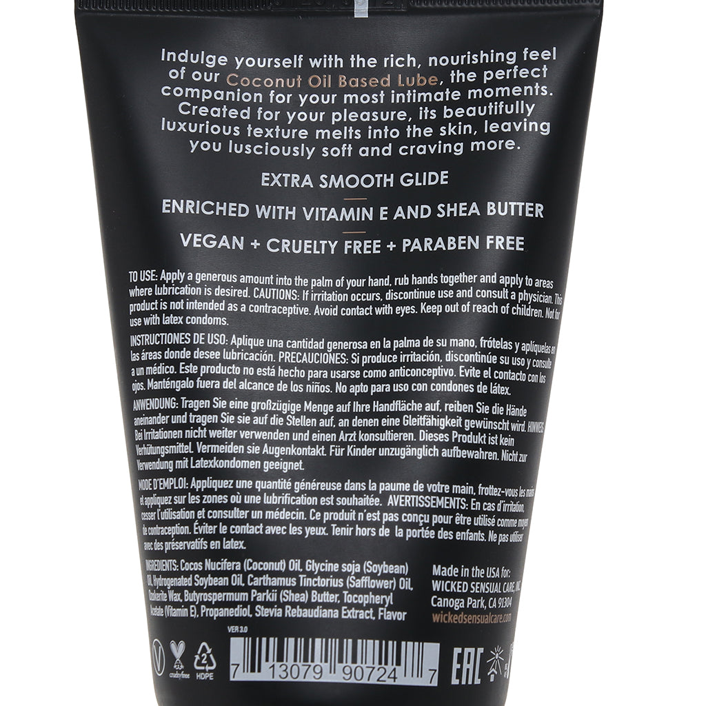 Coconut Oil Based Lube in 4oz/120ml - Tophatter's Adult Sex Toys Online Lubes and Lotions > Oil Based Sex Lubes - Tophatter Daily Deals