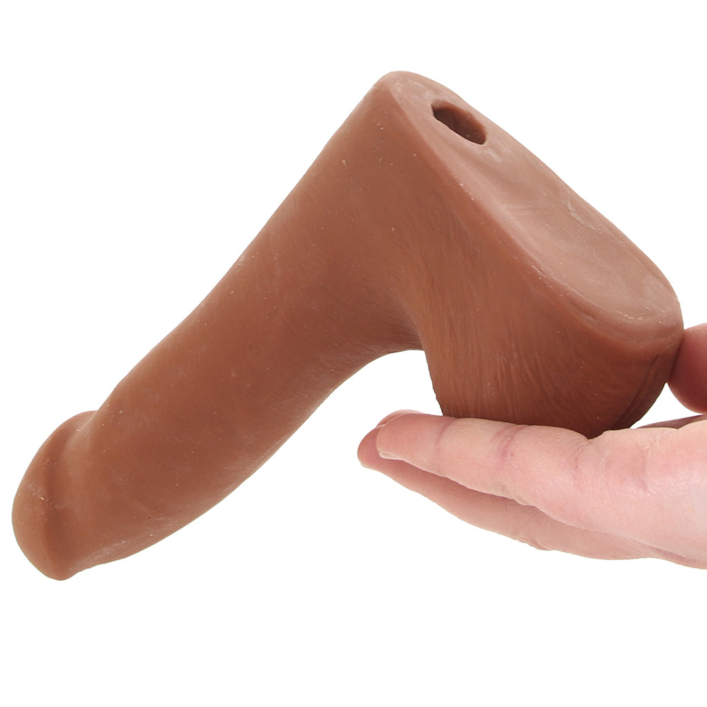 The Realistic 7 Inch Cock with Balls in Caramel - Tophatter's Adult Sex Toys Online Dildo Sex Toys > Realistic Dildos - Tophatter Daily Deals