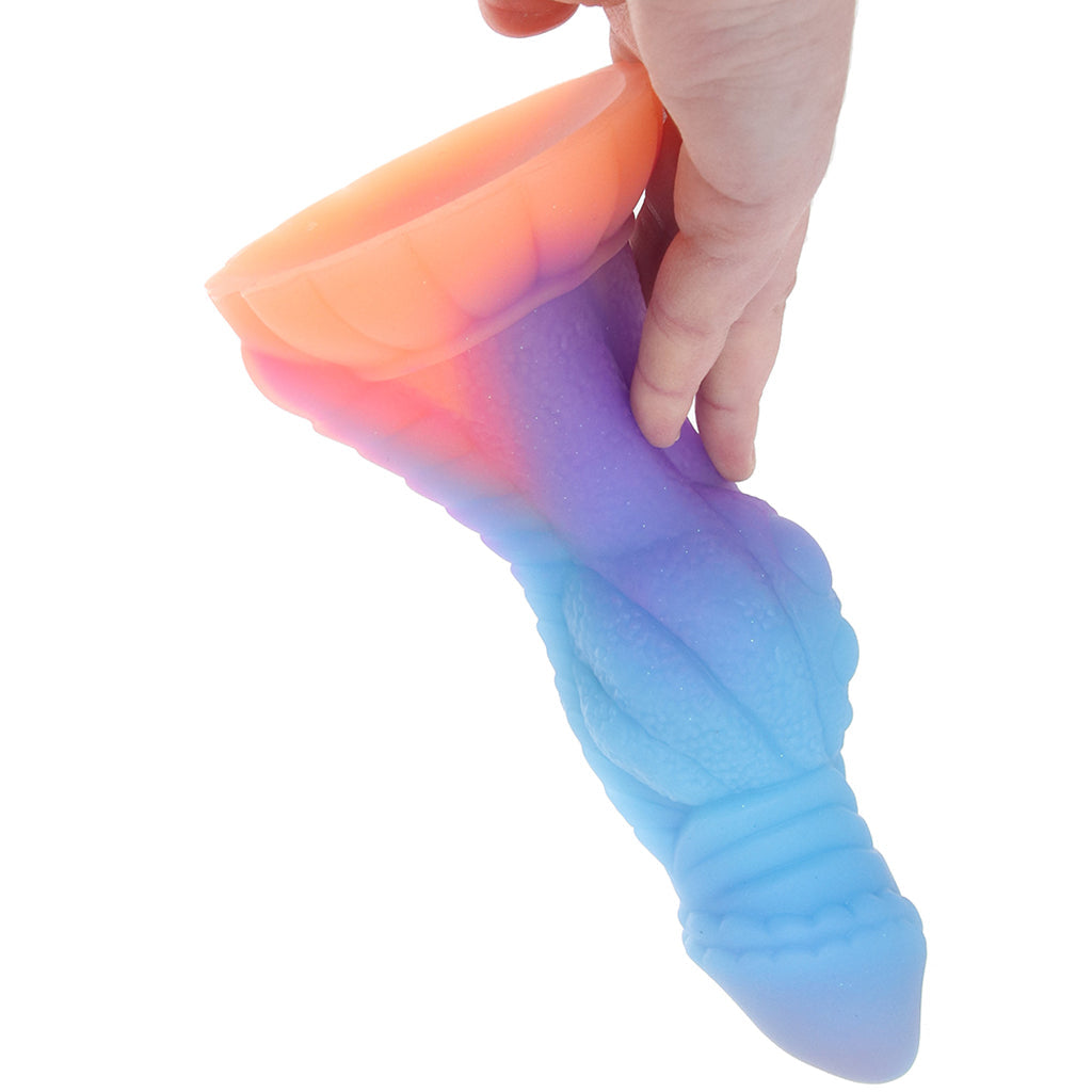 Creature Cocks Galactic Glow-in-the-Dark Dildo - Tophatter's Adult Products Dildo Sex Toys > G-Spot Dildos - Tophatter Daily Deals