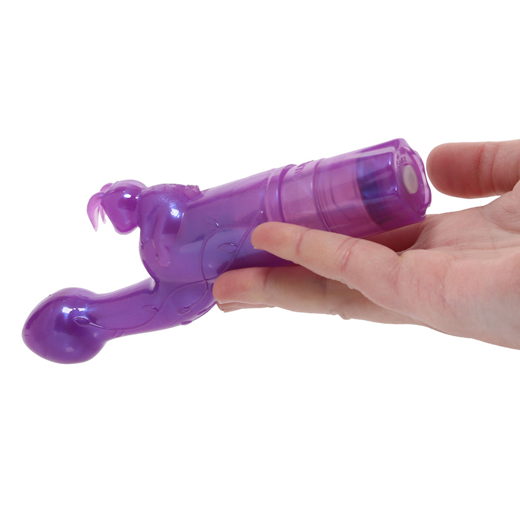 The Original Bunny Kiss Vibe in Purple Vibrators > G-Spot Vibrators - Tophatter Daily Deals