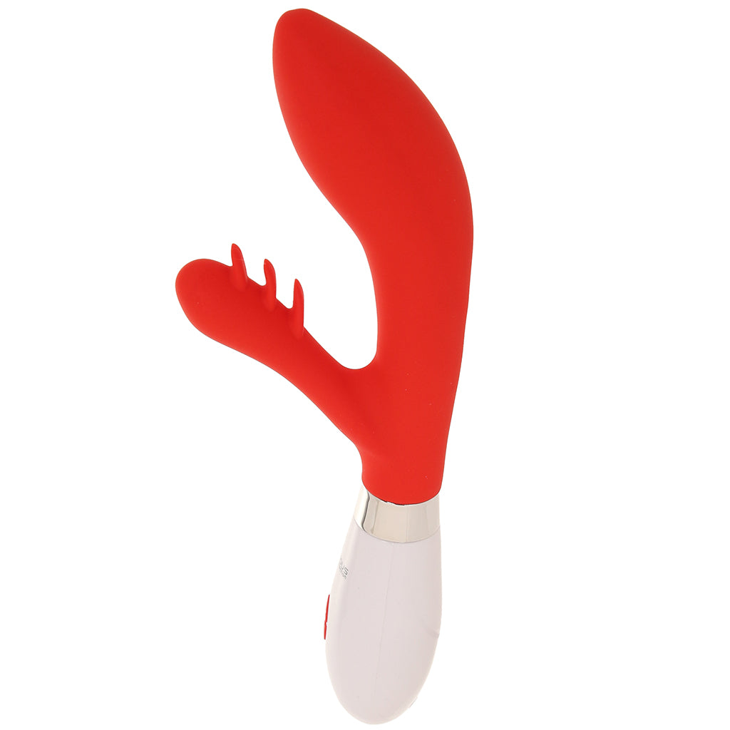 Luminous Agave Rabbit Vibe in Red Vibrators > Rabbit Vibrators - Tophatter Daily Deals