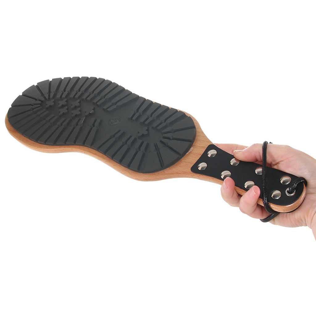 Master Series Tread Boot Paddle Bondage and Fetish > Whips and Crops - Tophatter Daily Deals