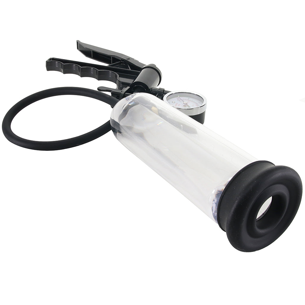 Peak Magnified Gauged Pump System - Tophatter's Adult Sex Toys Online Male Enhancement > Penis Pumps - Tophatter Daily Deals