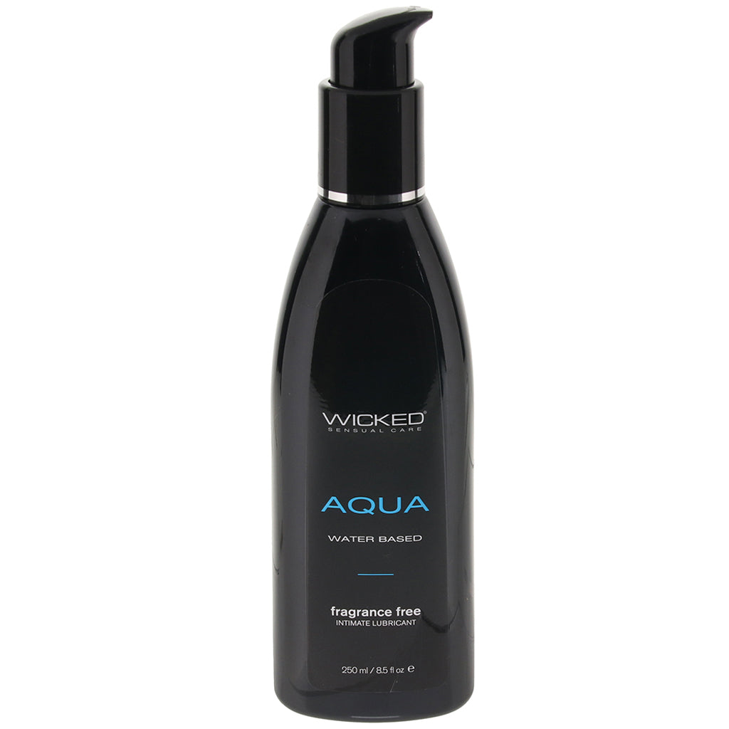 Aqua Fragrance Free Water Based Lube in 8.5oz/250ml - Tophatter's Adult Products Lubes and Lotions > Water Based Sex Lubes - Tophatter Daily Deals