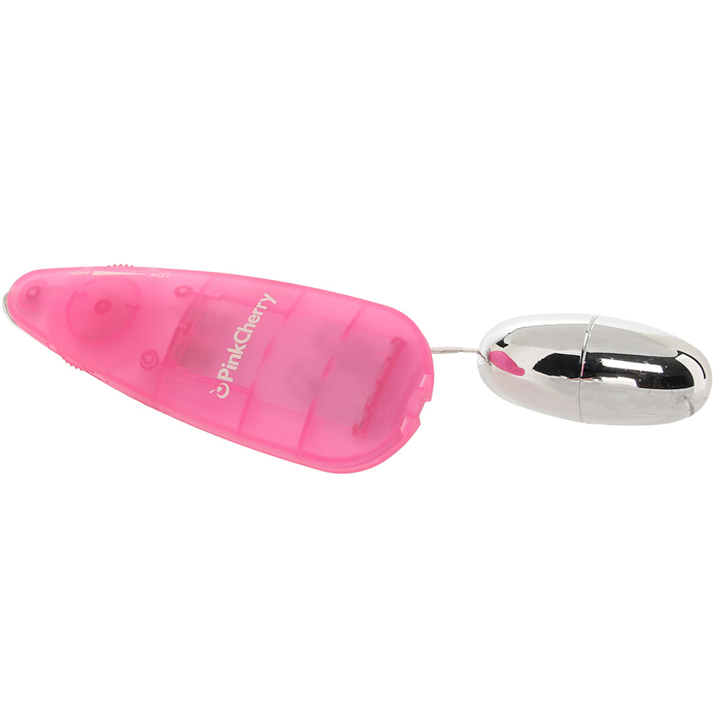 PinkCherry Slim Teardrop Bullet Vibrator in Pink - Tophatter's Adult Products Vibrators > Bullet and Egg Vibrators - Tophatter Daily Deals