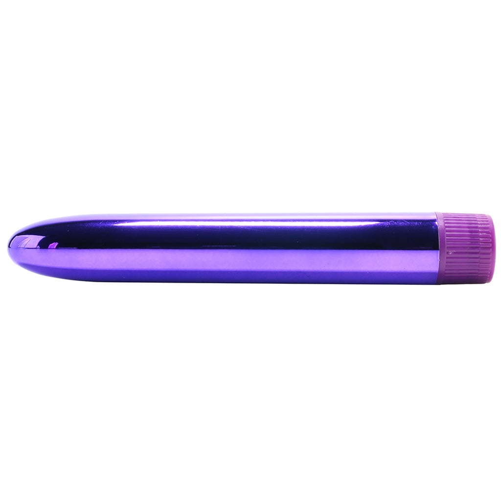 Classix 7 Inch Slimline Rocket Vibe in Metallic Purple - Tophatter's Adult Products Vibrators > Traditional Vibrators - Tophatter Daily Deals